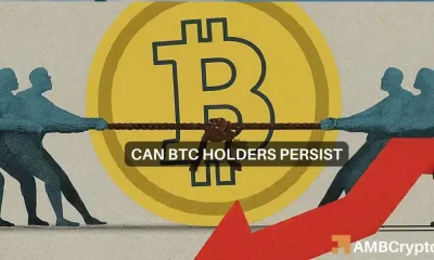 Bitcoin HODLers confident despite market decline: Will this help BTC's price?