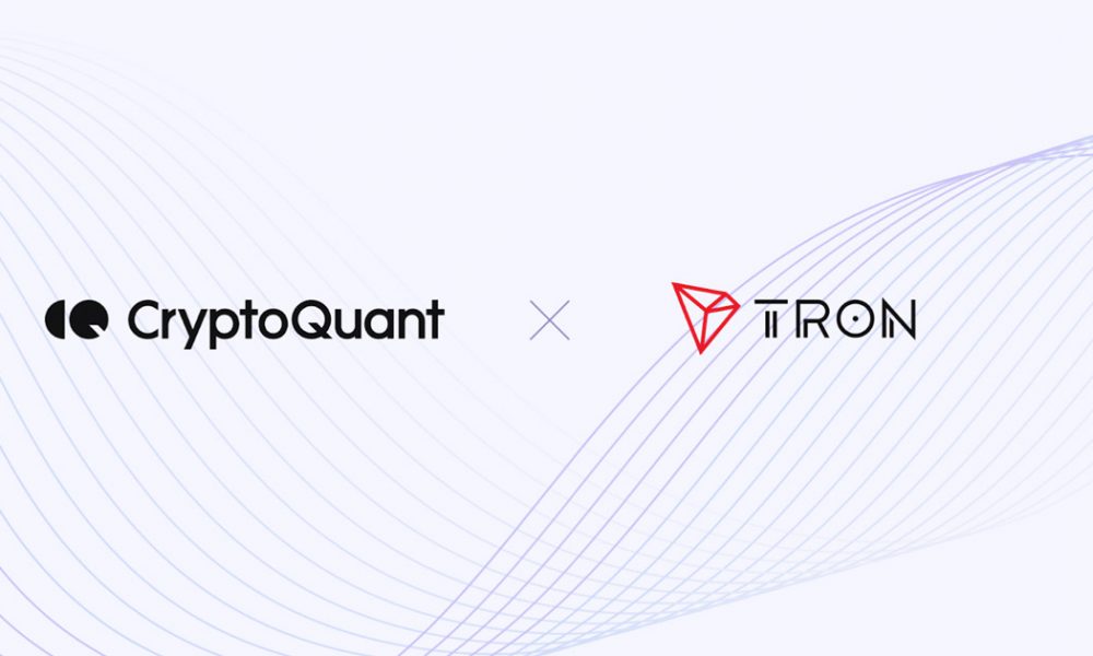 CryptoQuant Integrates TRON Data to Empower Users with Enhanced Blockchain Analytics