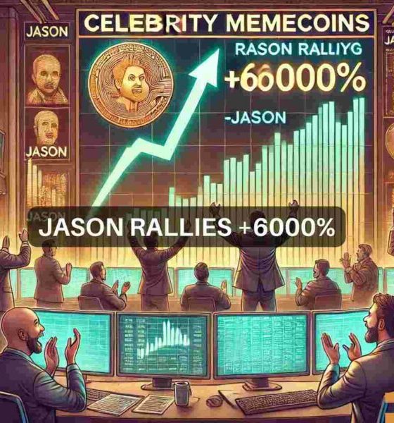 Jason Derulo crypto pumps 6,000%, but is JASON a scam?