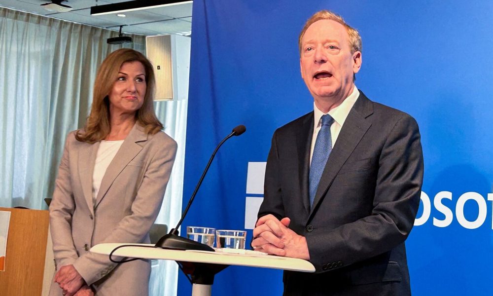 Microsoft President Brad Smith warns of ‘Deepfake’ threat in European elections, urges caution