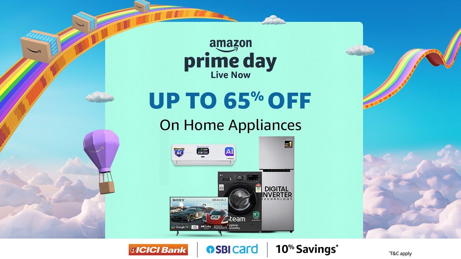 Amazon Prime Day Sale 2024: Avail up to 65% off on chimneys, microwaves and dishwashers