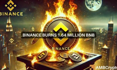 Binance's latest 1.6M token burn - Enough to push BNB above $600?