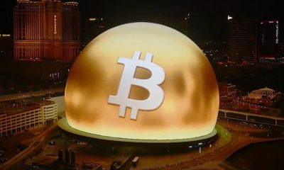 Bitcoin Becomes First Cryptocurrency Displayed on Las Vegas Sphere