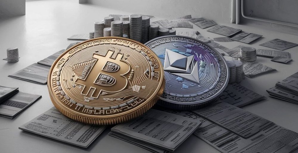 Bitcoin and Ethereum See Double-Digit Weekly Gains Despite Slight Dip