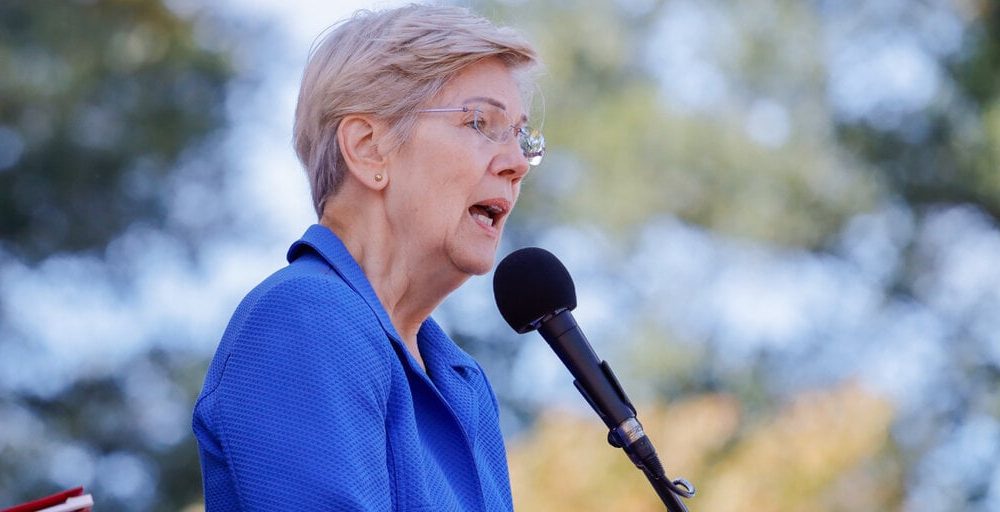 Elizabeth Warren Says Foreign Adversaries Use 'Cryptomines' to Spy on U.S. Military