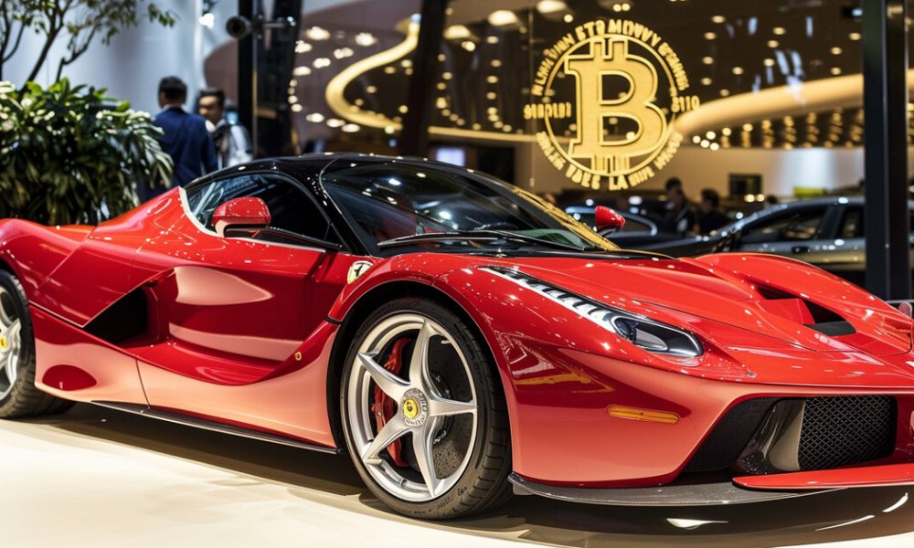 Ferrari drives into Europe with crypto payments, as industry embraces digital assets
