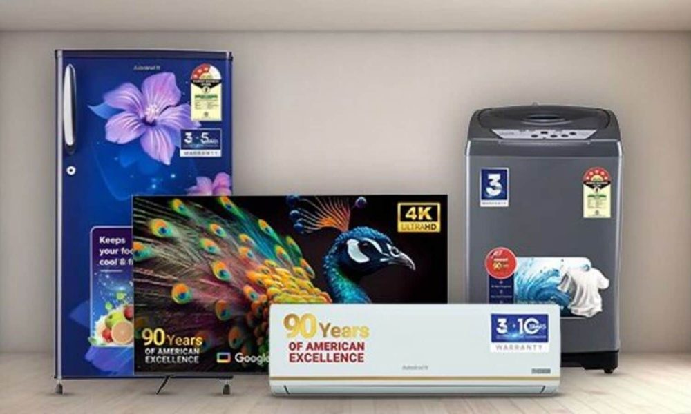 Flipkart Launches Home Appliances and Electronics of American Giant Admiral