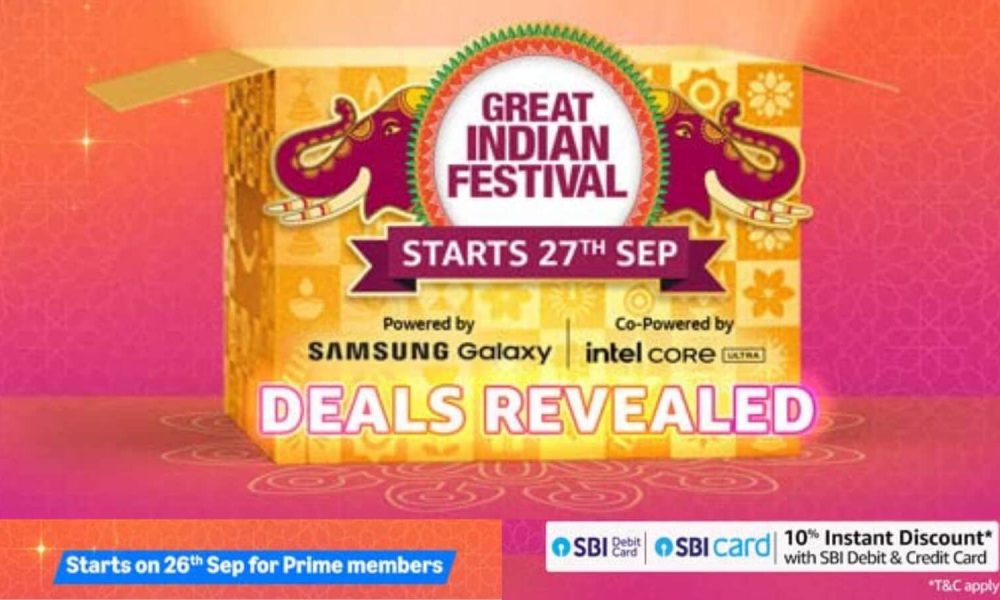 Amazon Great Indian Festival sale countdown is on: Up to 79% off on small appliances like geysers, vacuums, and more