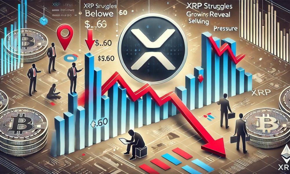 XRP Struggles Below $0.60 – Metrics Reveal Growing Selling Pressure