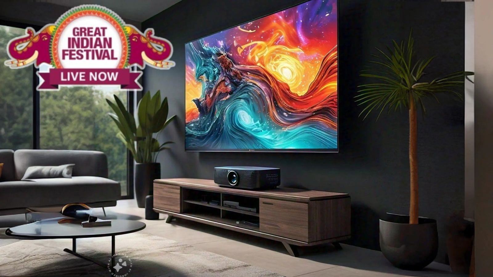 Amazon Great Indian Festival Sale: Grab smart TVs from Sony, Samsung, LG & projectors at over 65% off