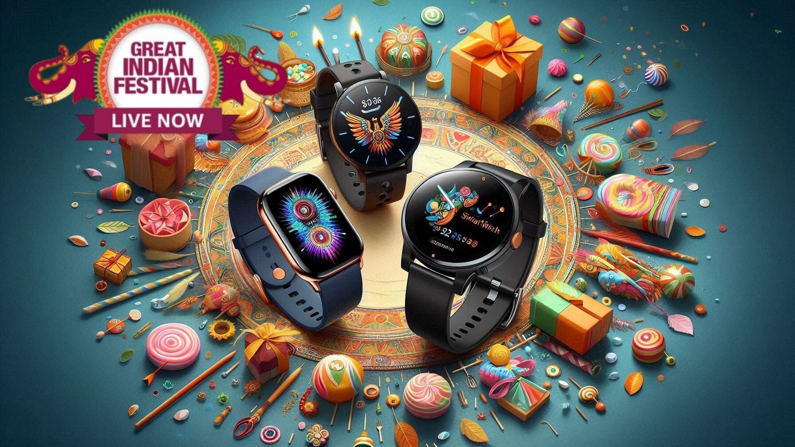 Amazon Great Indian Festival discounts on best smartwatches: Over 70% off on top brands like Samsung, Apple, Amazfit