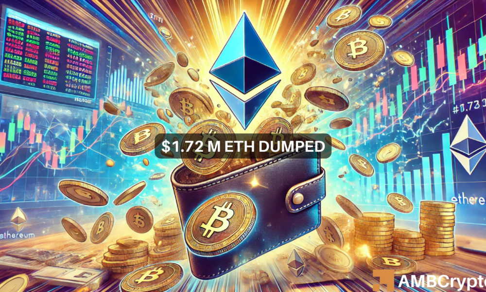 Vitalik Buterin-linked wallet dumps $1.72 mln ETH, What's Next?