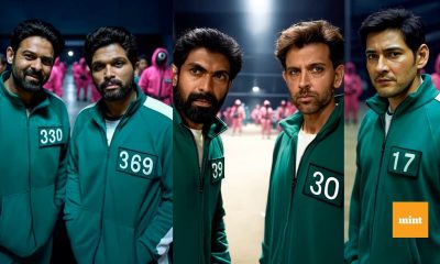 Allu Arjun, Hrithik Roshan, Prabhas in Squid Game India: Artificial intelligence (AI) video goes viral | Watch