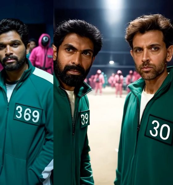 Allu Arjun, Hrithik Roshan, Prabhas in Squid Game India: Artificial intelligence (AI) video goes viral | Watch