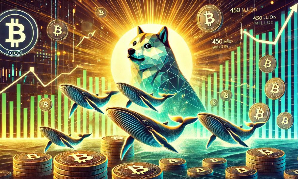 Dogecoin Whales Accumulate 450 Million DOGE During Recent Price Dip – Time For A Breakout?