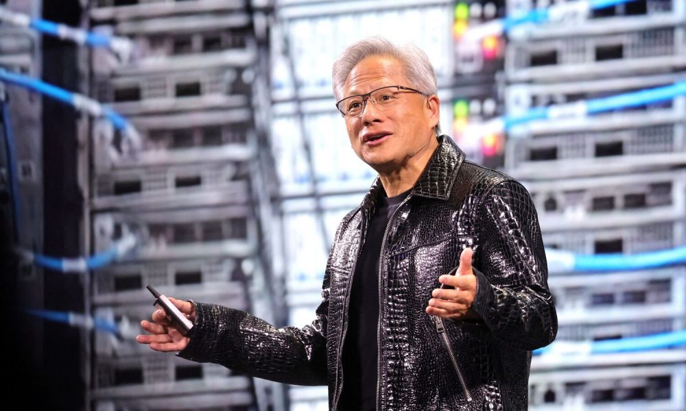 Nvidia’s boss dismisses fears that AI has hit a wall