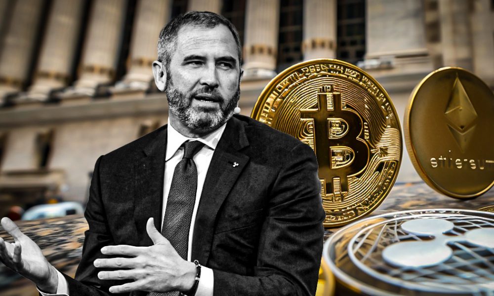 Ripple CEO Brad Garlinghouse opposes Bitcoin only reserve for US