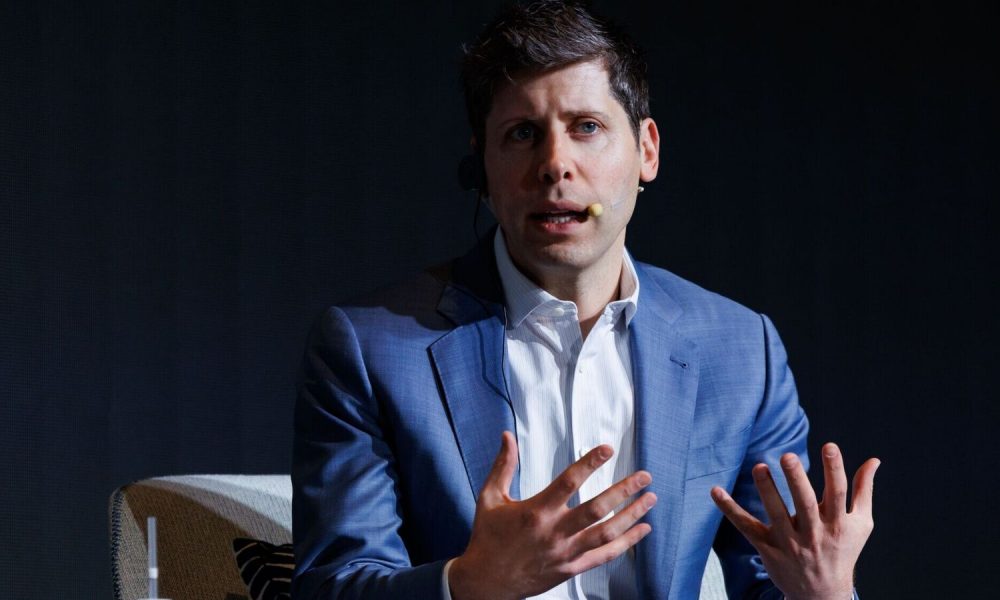 AI belongs to everybody, says Sam Altman, CEO of ChatGPT maker OpenAI