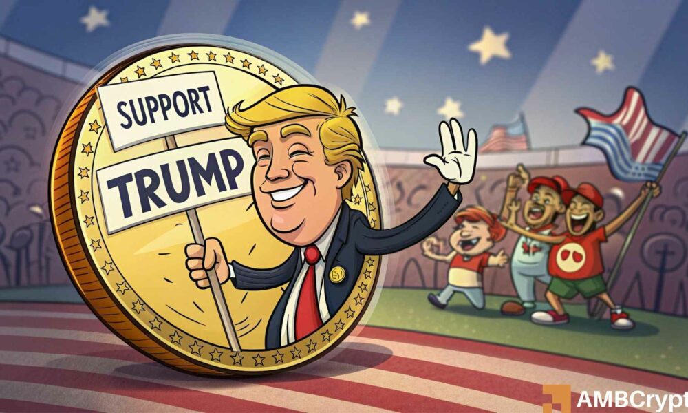 Assessing the $342M TRUMP transfer and its effect on memecoin's price