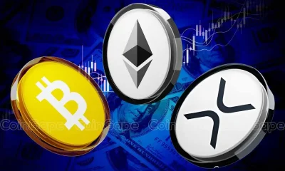 BTC, ETH, XRP Price Prediction as S&P 500 Index Flashes Sell Signal