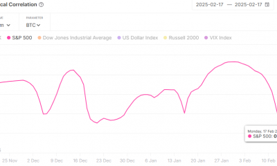 Bitcoin S&P 500 Correlation