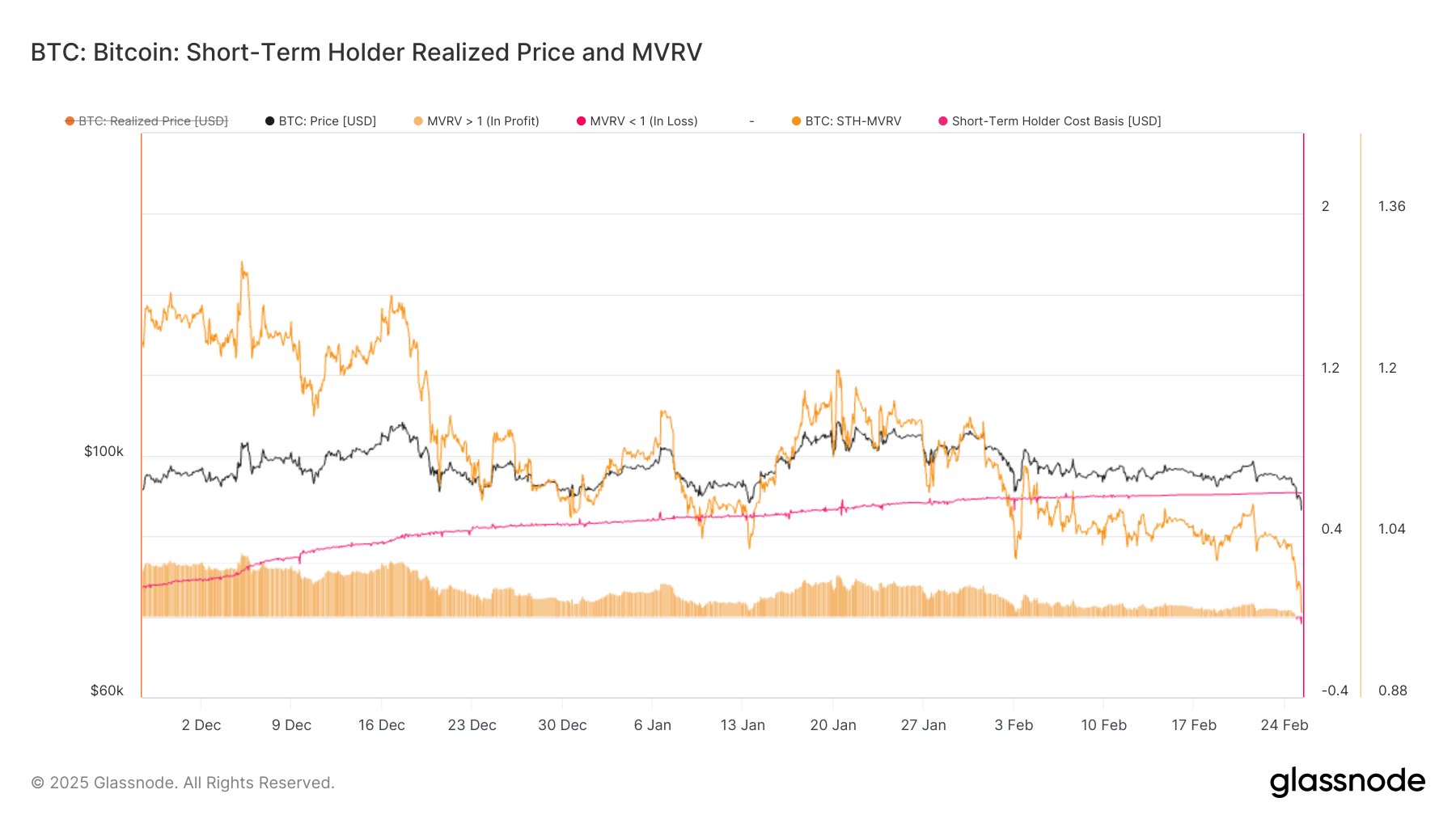 Bitcoin STH Realized Price