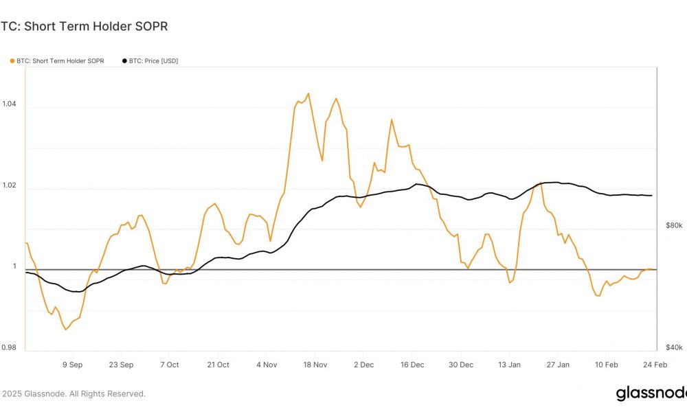 Bitcoin STH SOPR