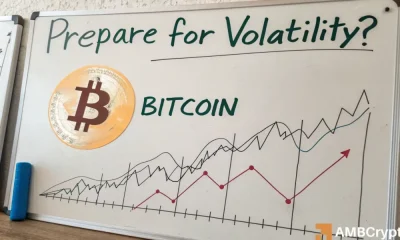 Bitcoin’s realized volatility drops to hit new low – What’s next?