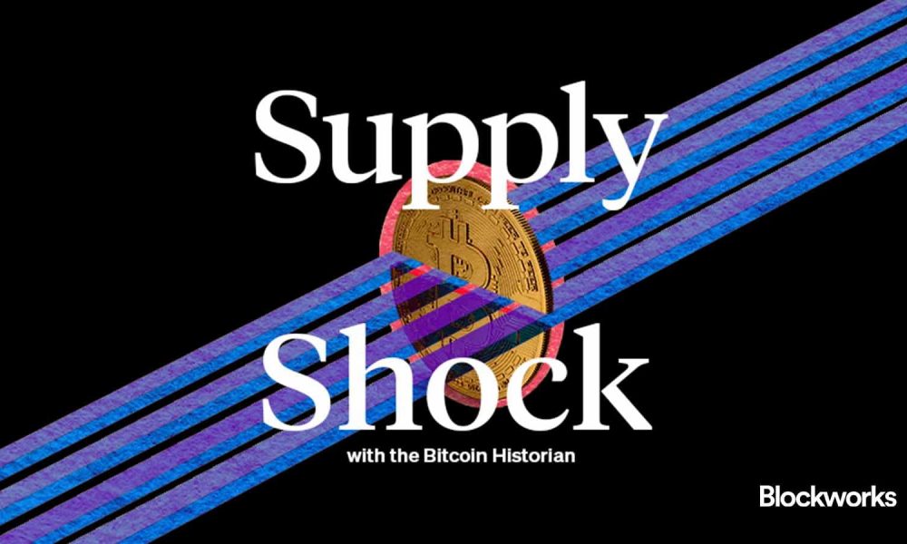 Blockworks and Pete Rizzo launch Supply Shock — a new Bitcoin brand