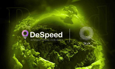 DeSpeed and SkyX Team Up to Advance Weather Forecasting with Blockchain Technology