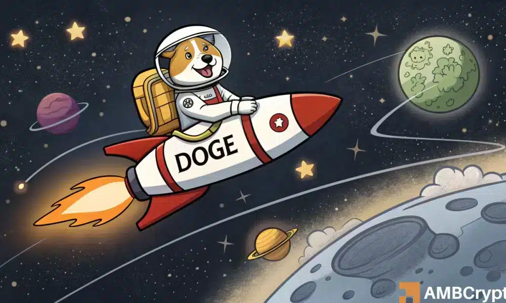 Dogecoin price prediction - Assessing if a breach of $0.36 is next