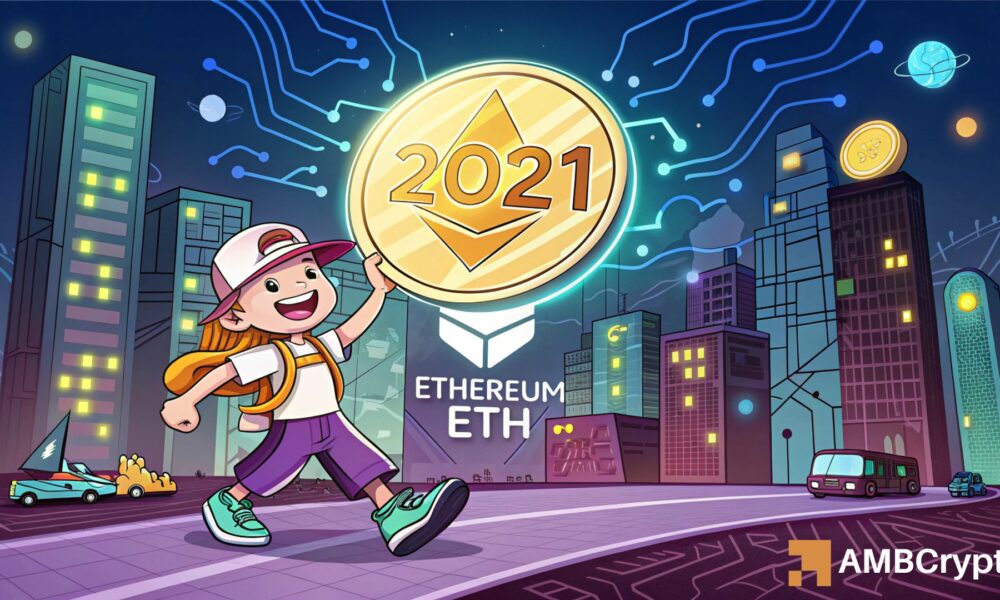 Ethereum apes its 2021 pattern - Will ETH replicate its gains?