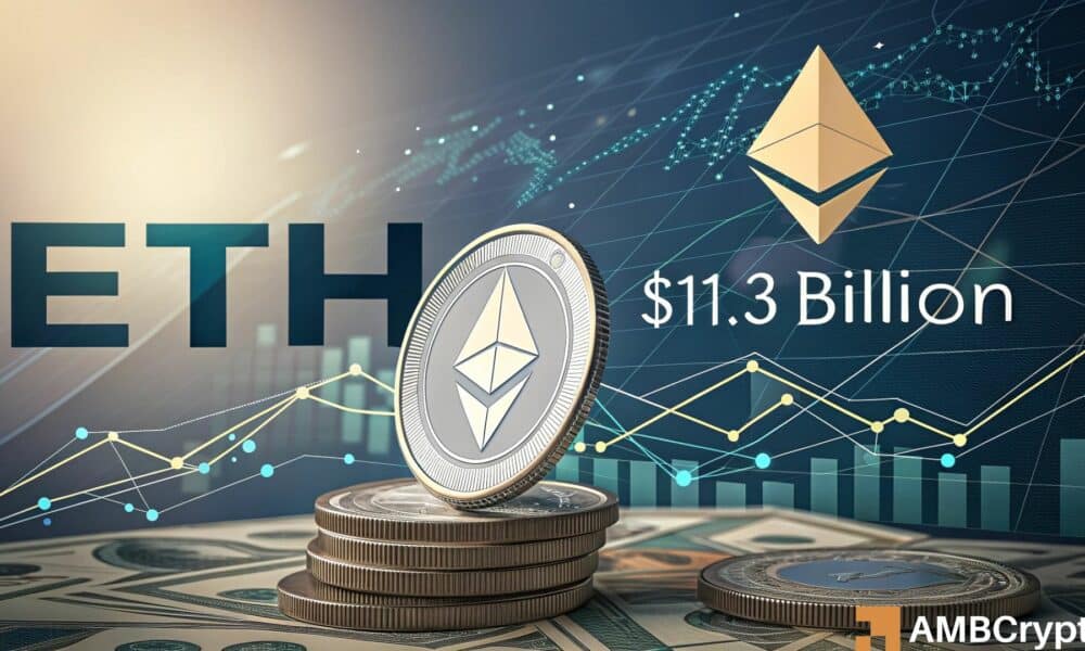 Ethereum shorts reach historical high of $11.3B! What it means for ETH