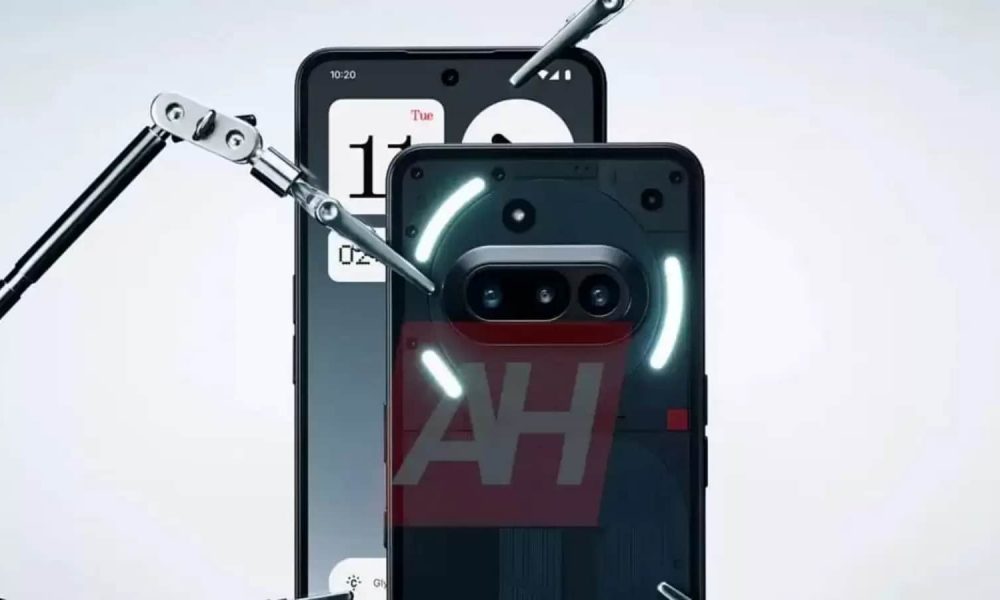 Nothing Phone (3a) series leaked renders showcase transparent design, glyph lighting and variants