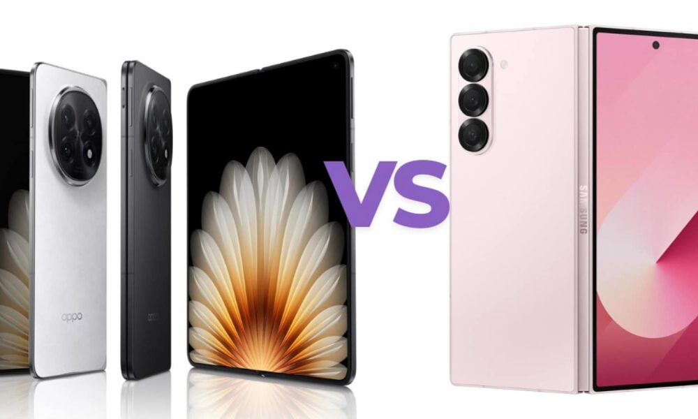 Oppo Find N5 vs Samsung Galaxy Z Fold 6: Specs, features, and more compared