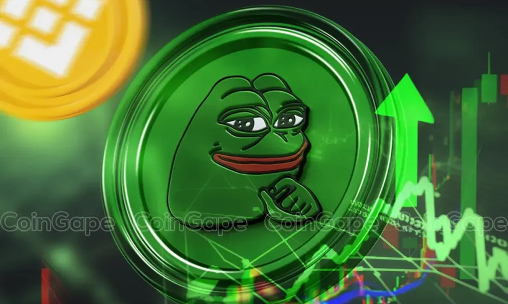 Pepe Coin Price Soars 6% Amid Major Binance Announcement; Is $0.01 Breakout Imminent?