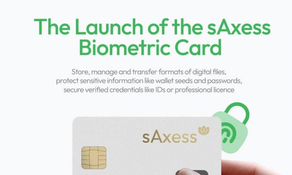 Serenity Unveils sAxess - the World’s first DeDasp Biometric Card at Dubai Launch Event