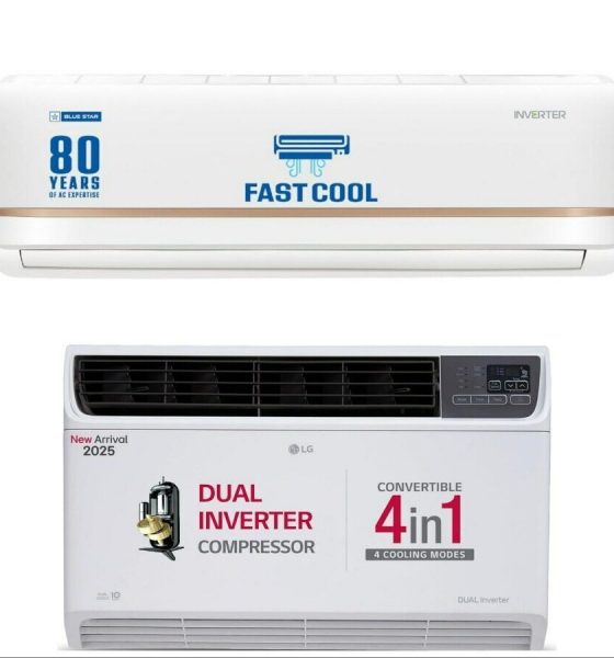 Split AC vs window AC: Top 10 picks comparing cooling, energy efficiency, installation ease, and overall value