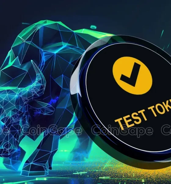 This Test Token Price Pattern Forecasts Bullish Reversal to $0.52 After 224% Rally