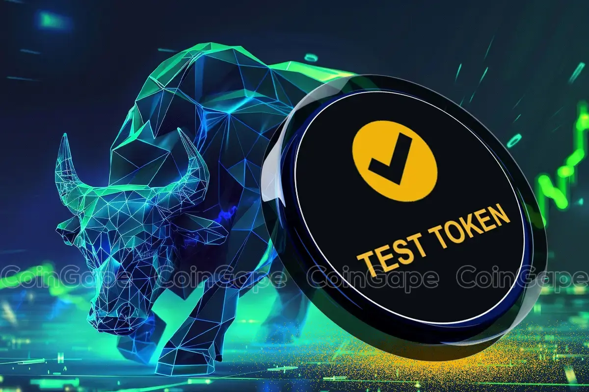 This Test Token Price Pattern Forecasts Bullish Reversal to $0.52 After 224% Rally