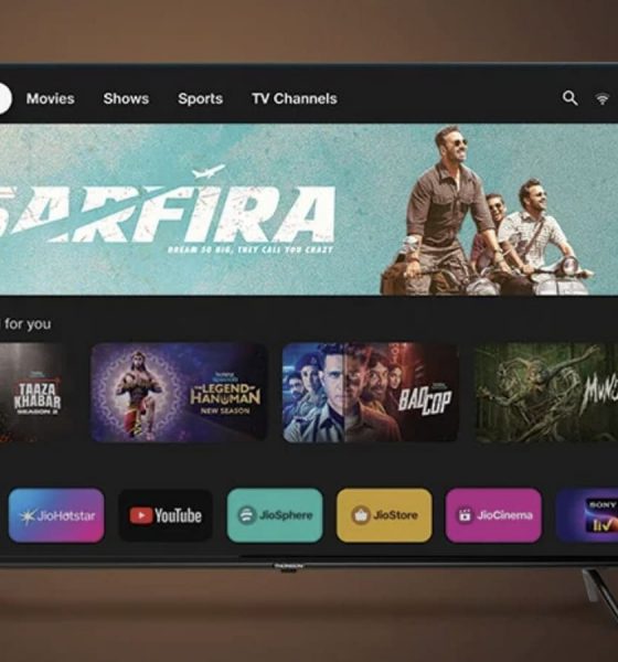 Thomson launches first JioTele OS powered smart TV in India with free JioHotstar subscription: Price, specs and more