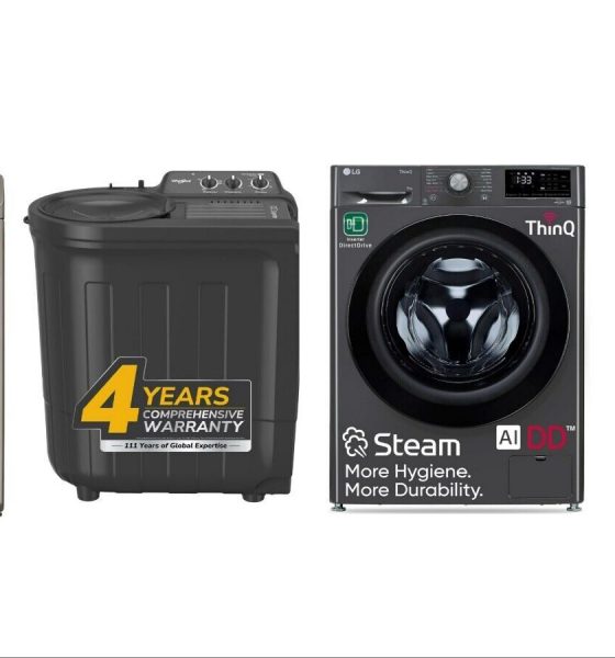 Amazon Electronics Premier League: Unbeatable pricing on washing machines, up to 42% off on Whirlpool, LG, Voltas, IFB