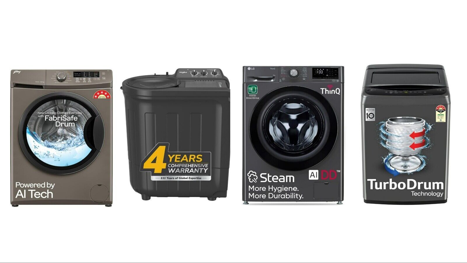Amazon Electronics Premier League: Unbeatable pricing on washing machines, up to 42% off on Whirlpool, LG, Voltas, IFB