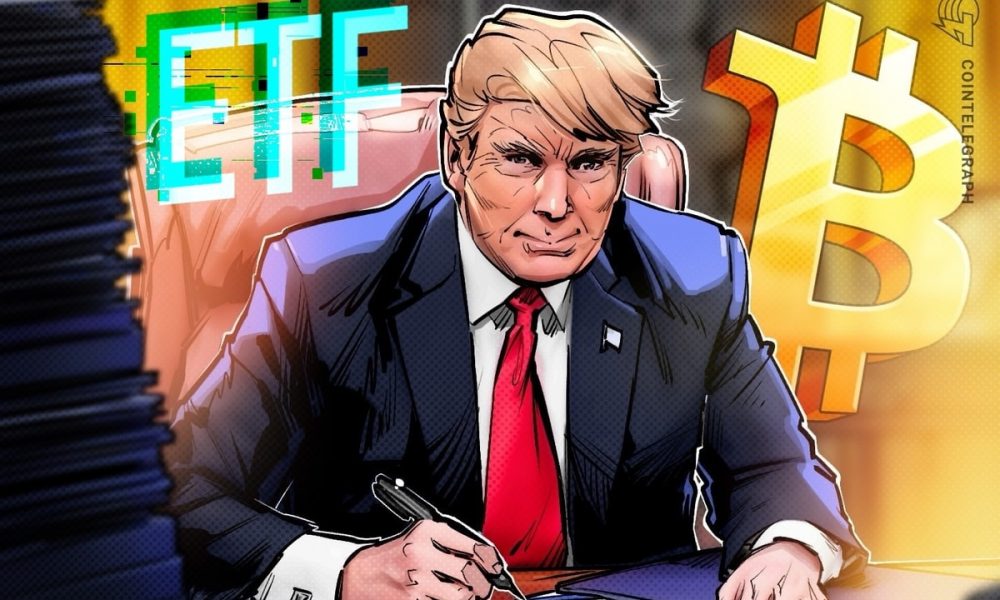 Bitcoin holds gains amid rising BTC ETF net flows, Coinbase premium and Trump tariff rollback
