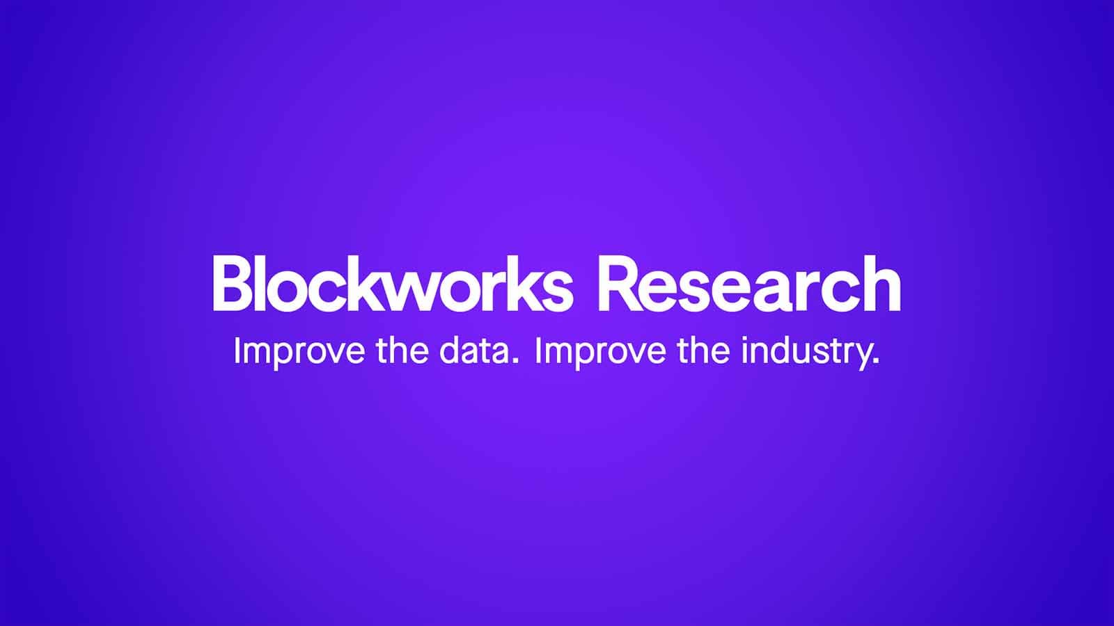 Blockworks' Evolution into a Data Powerhouse