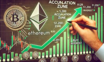 Ethereum Analyst Eyes $1,200-$1,300 Level As Potential Acquisition Zone – Details