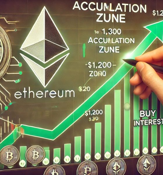 Ethereum Analyst Eyes $1,200-$1,300 Level As Potential Acquisition Zone – Details