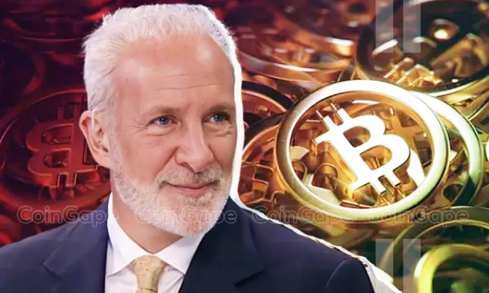 Here's Why Peter Schiff Predicts Bitcoin (BTC) Price Crash to $10K