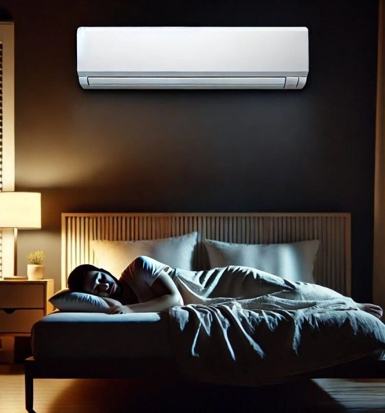 How noise from air conditioners can interfere with sleep quality and comfort, causing restlessness and disturbances