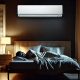 How noise from air conditioners can interfere with sleep quality and comfort, causing restlessness and disturbances